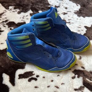 Adidas Kids Sneakers in Blue and Lime